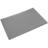 Crown Wear-Bond Tuff-Spun Pebble Surface Dry Area Anti-Fatigue Mat - 2' x 3', Gray